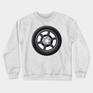 Automobile wheel Crewneck Sweatshirt